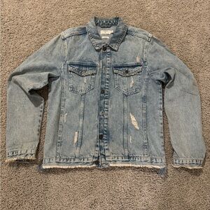 Topman Light Blue Denim Jacket